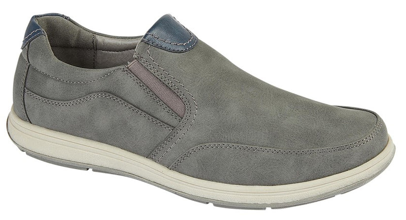 Scimitar Twin Gusset Casual Summer Canvas Shoe