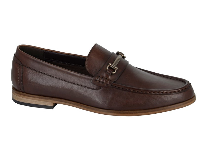 Mens Roamers Leather Slip on Casual