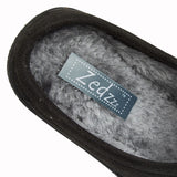 Zedzz Mens Centre Seam Mule Slipper