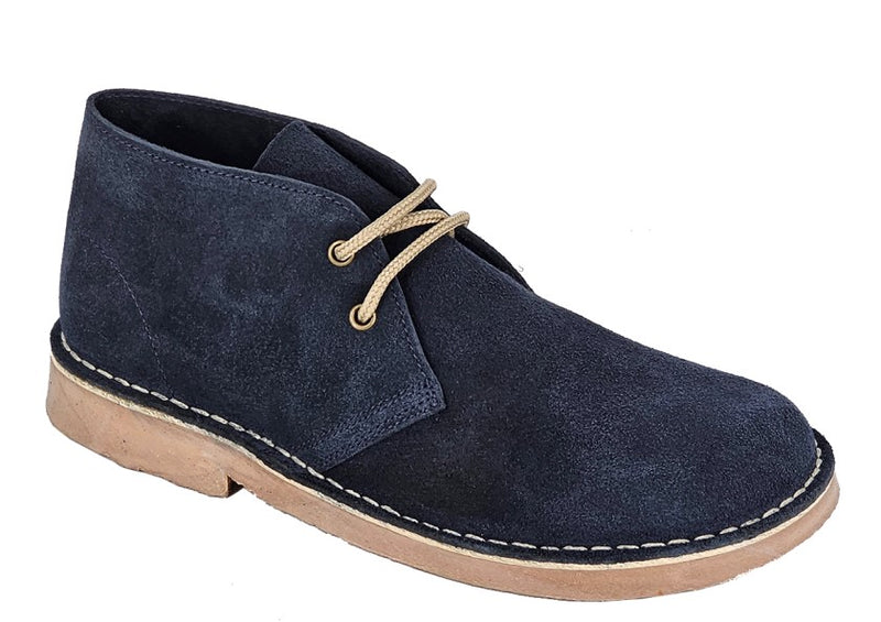 Round Toe Desert Boot