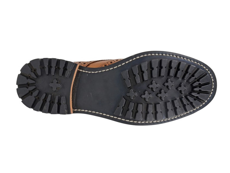 Woodland Mens 4 Eyelet Brogue Gibson Shoe