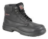 Grafters Super Wide EEEE Fitting 7 Eyelet Safety Boot