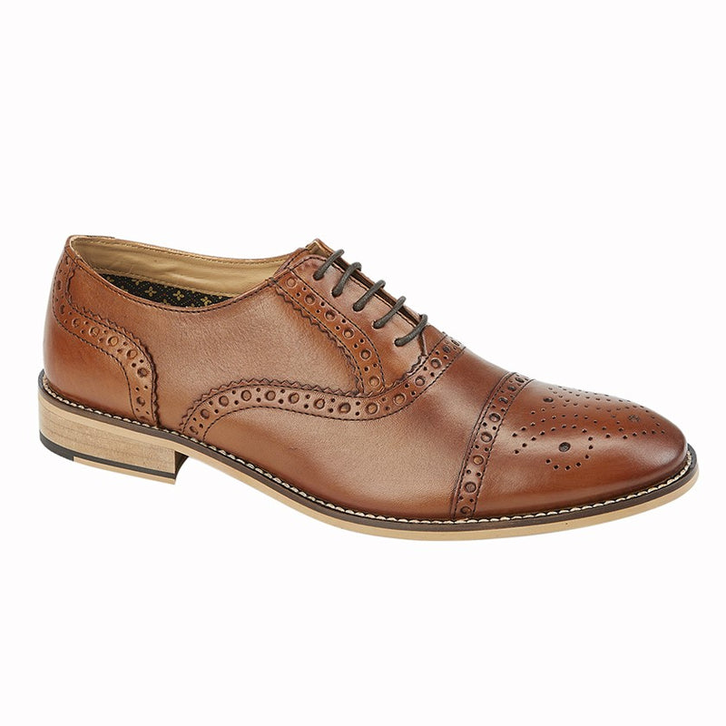Mens Roamers Brogue Oxford Shoe