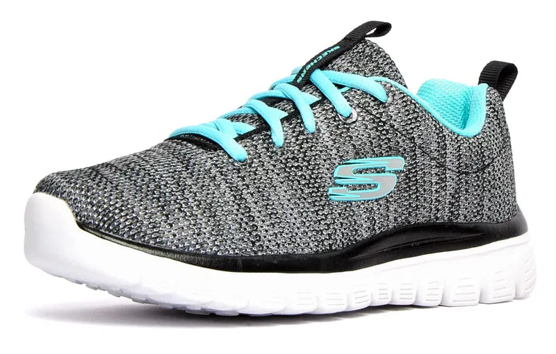 Skechers Womens Graceful Memory Foam Trainers