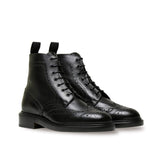 Sanders Aintree Acorn Calf Brogue Boot