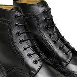 Sanders Aintree Acorn Calf Brogue Boot