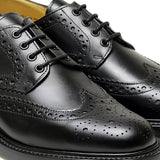 Sanders Fakenham Acorn Calf Wingtip Brogue Gibson