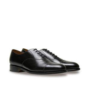 Sanders Stockholm Calf Leather Cap Oxford Shoe