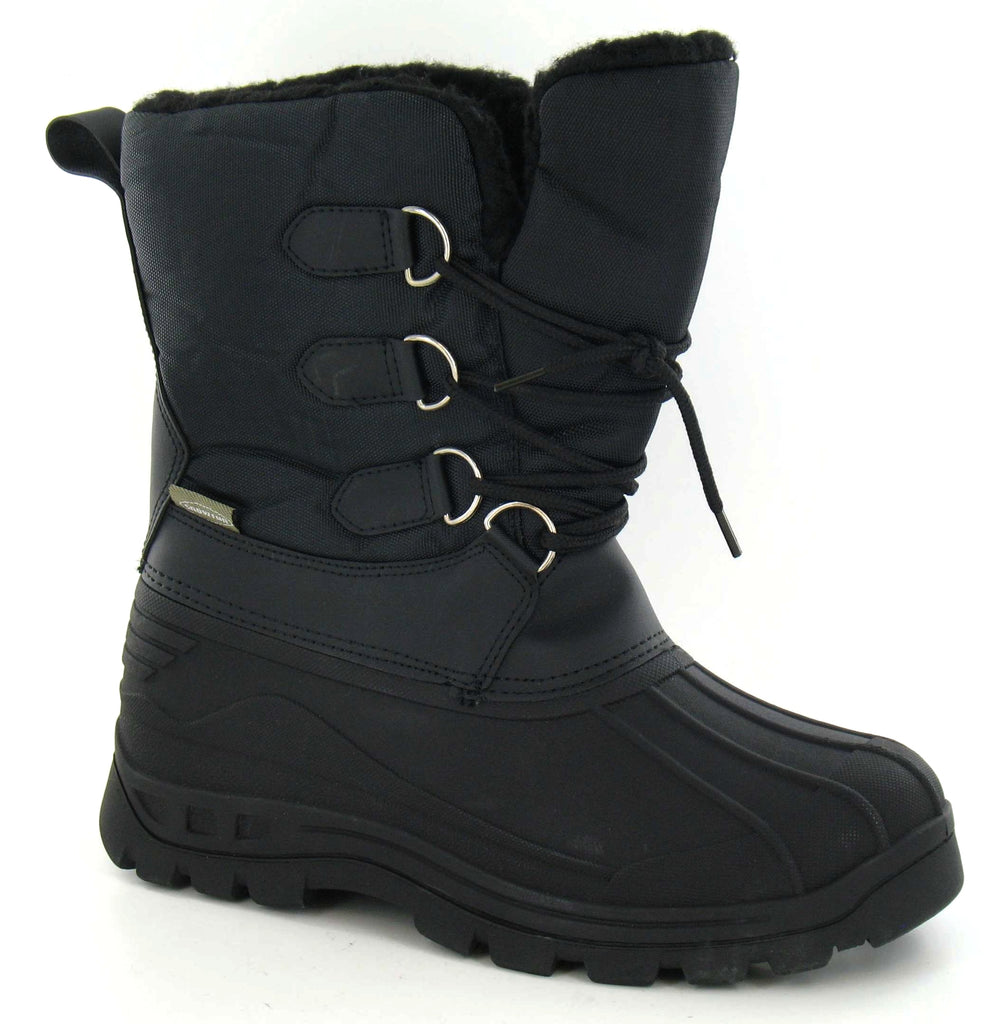 Ladies Lace Up Front Snow Boot