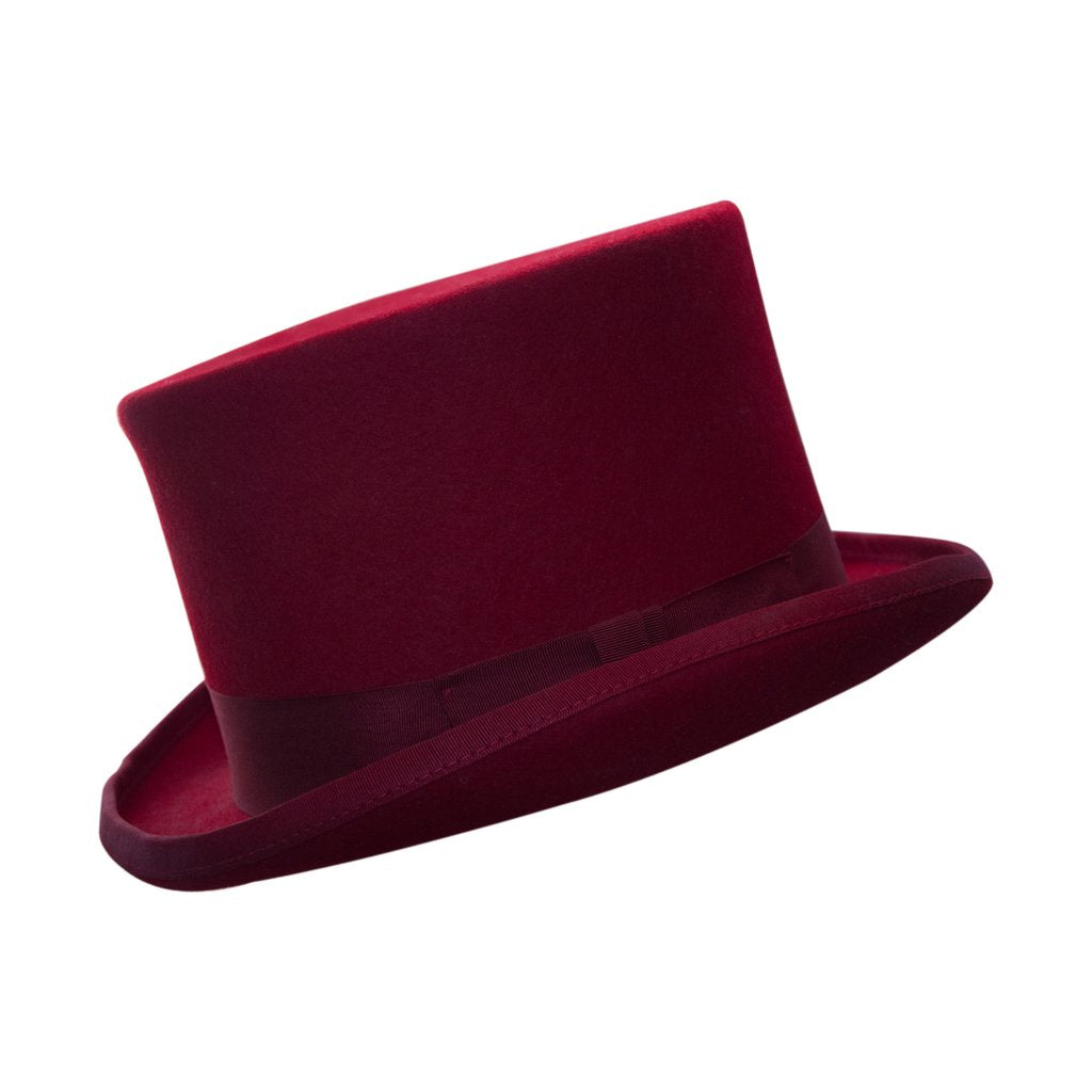 Wool felt top hat on sale