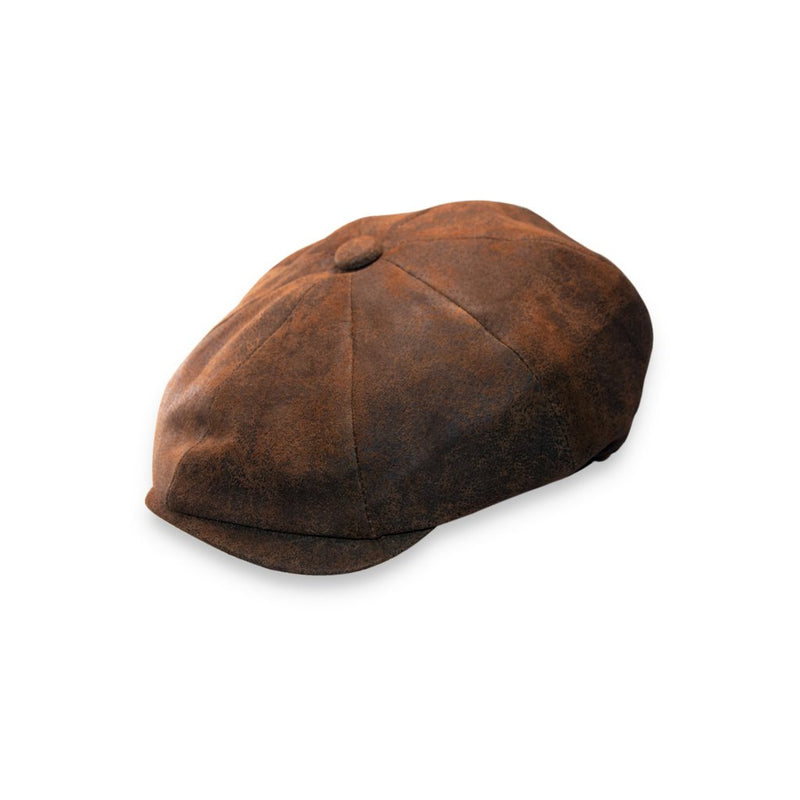 Leather 8 Piece Cap