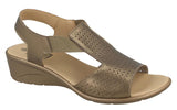 Ladies Down To Earth Casual Wedge Sandals