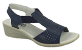 Ladies Down To Earth Casual Wedge Sandals
