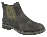 Ladies Down To Earth Flat Chelsea Ankle Boots