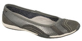 Ladies Down To Earth Flat Ballerina Shoes