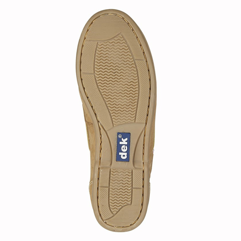 Ladies Rdek Nubuck/Leather Moccasin Boat Shoe