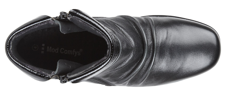 Ladies Mod Comfys Softie Leather Ankle Boot