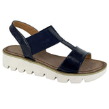 Ladies Cipriata "Aladina" Elasticated Wedge Sandal