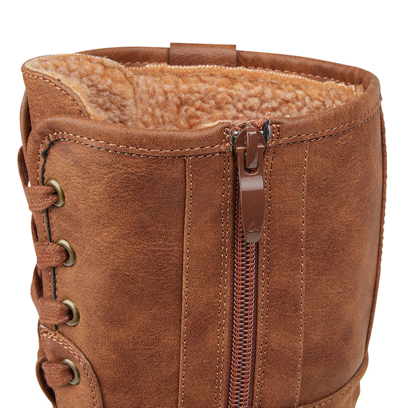 Ladies Cipriata "Gabriela" 13 Eyelet Lace & Inside Zip Boot