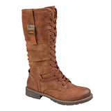 Ladies Cipriata "Gabriela" 13 Eyelet Lace & Inside Zip Boot