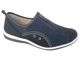 Ladies Boulevard Zip / Elastic Gusset Leisure Shoe