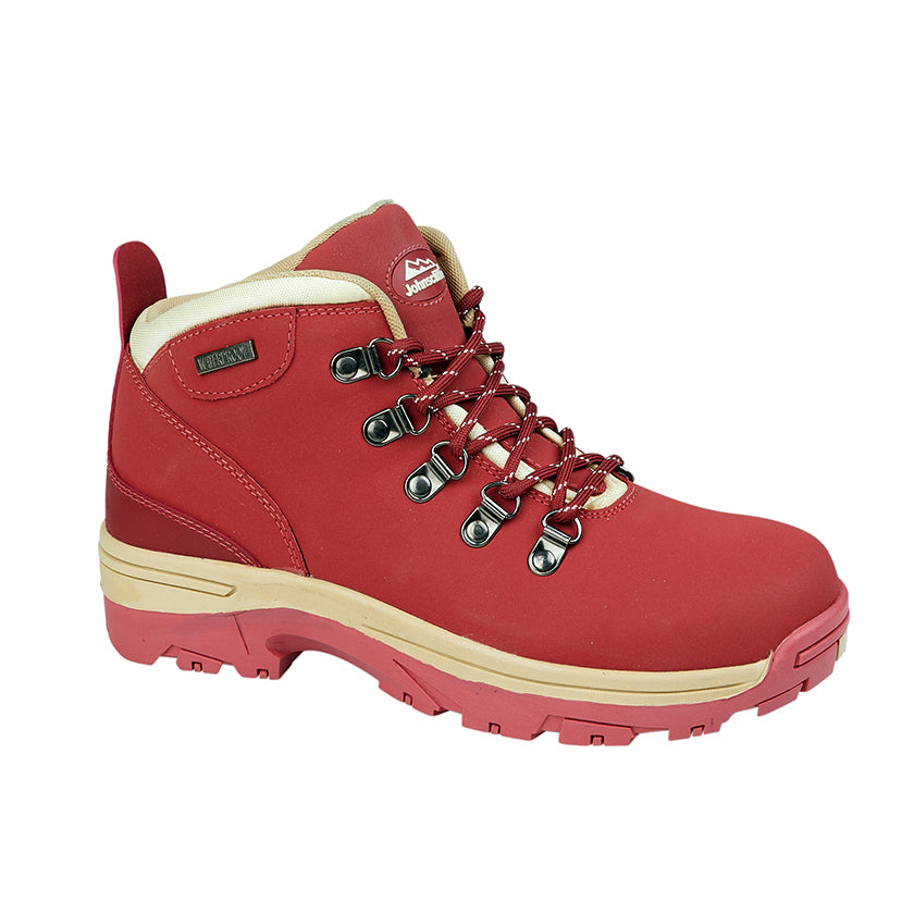 Ladies Johnscliffe Coated Leather Waterproof Hiking Boot
