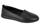 Ladies Mod Comfys  Softie Leather Slip on Casual