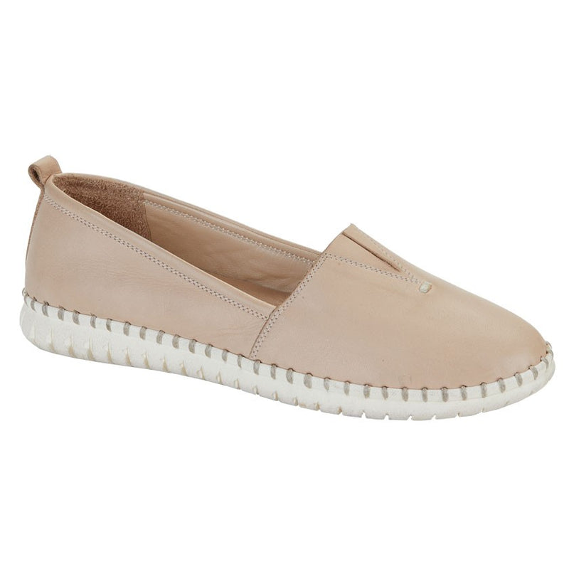 Ladies Mod Comfys  Softie Leather Slip on Casual