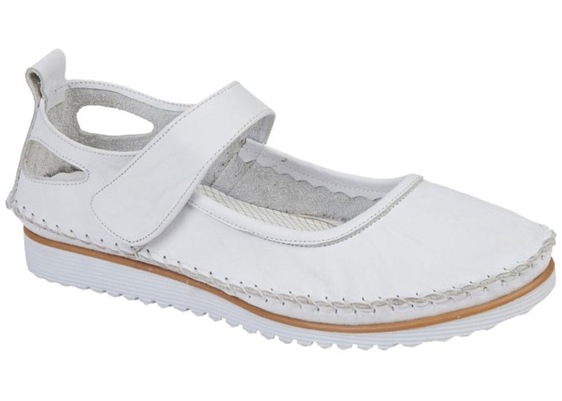 Ladies Mod Comfys Touch Fastening Window Back Casual