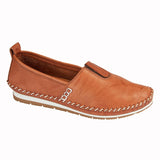 Ladies Mod Comfys Softie Leather Comfort Shoe