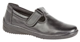 Ladies Mod Comfys Softie Leather Shoe