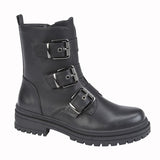 Ladies Cipriata "Natalia" PU Buckle boot