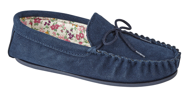 Ladies Mokkers Moccasin Slipper