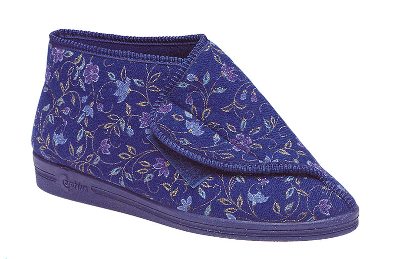 Ladies Extra Wide Comfylux 'Andrea' Slipper