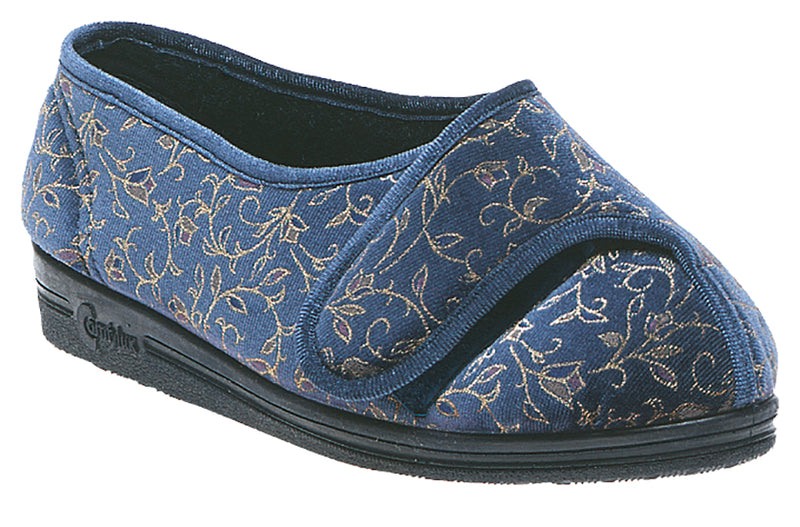 Ladies Extra Wide Comfylux 'Helen' Slipper