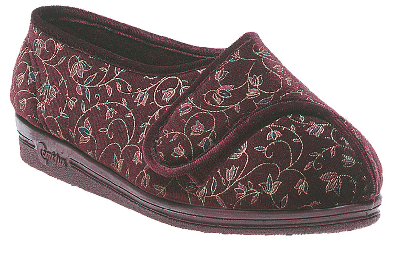 Ladies Extra Wide Comfylux 'Helen' Slipper