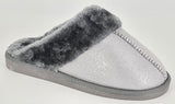 Ladies Sleepers"Juliet"  Glitter Sparkle Microfibre Slipper