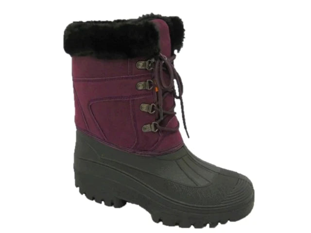 Purple Thermal Winter Snow Boot