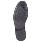 Black Leather Brogue Shoe