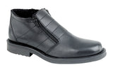 Mens Black Leather Thermal Lined Boot