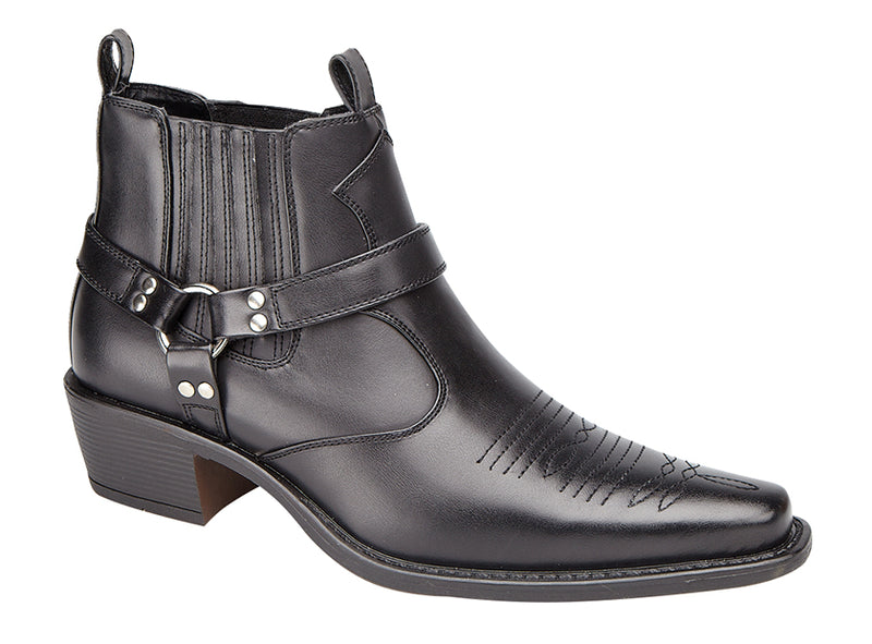 Mens U.S Brass 'Eastwood' Ankle Cowboy Boot