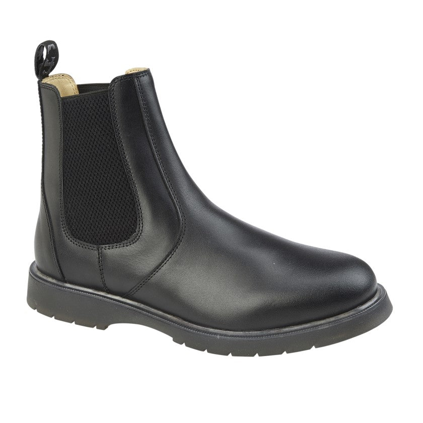 Grafters  Leather Gusset Chelsea Boot