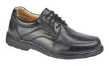 Mens Roamers Leather  Extra Wide Lace Up Shoe