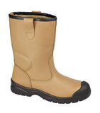 Mens Grafters Scuff Toe Cap Safety Rigger Boot