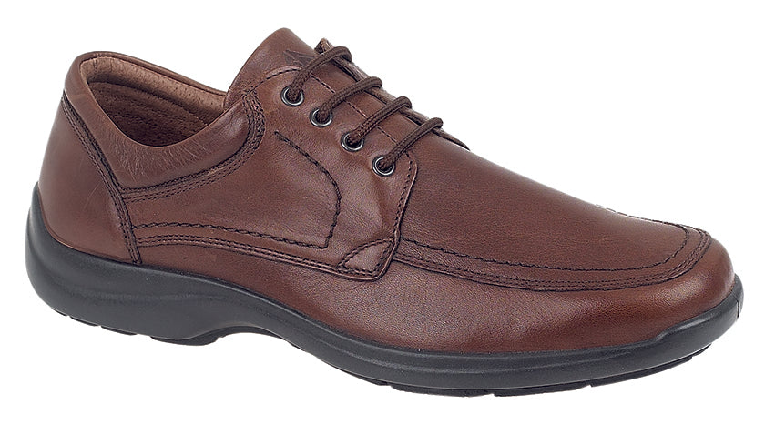 Mens Lightweight Lace up Leather Tie  Shoe