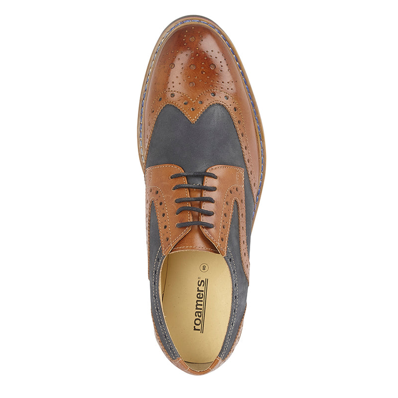 Mens Roamers Brogue Shoe