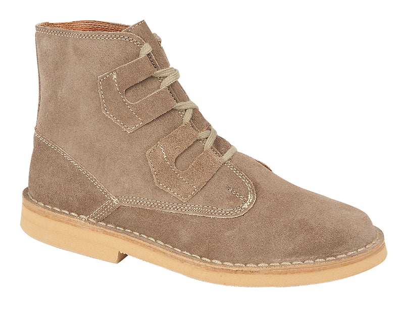 Mens Roamers Real Suede Desert Boot