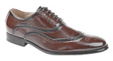 Mens Goor PU Brogue Oxford Shoe