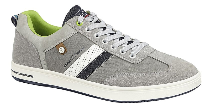 Mens Route 21 Casual Suede Trainer