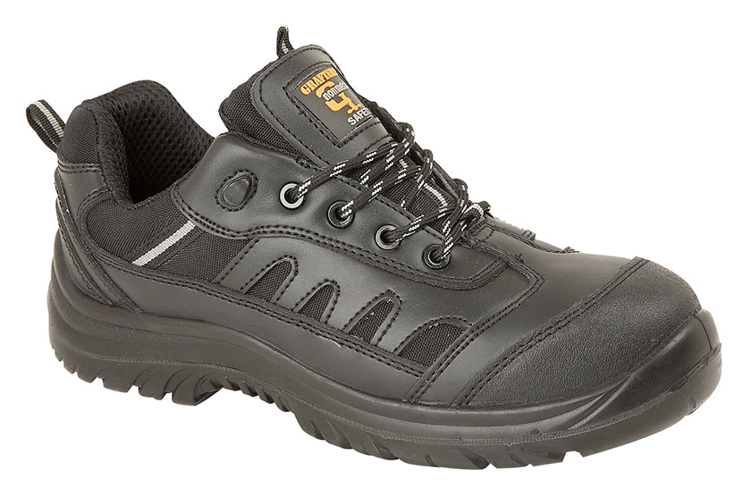Ladies/Mens Grafters Non-Metal Safety Toe Cap Shoe